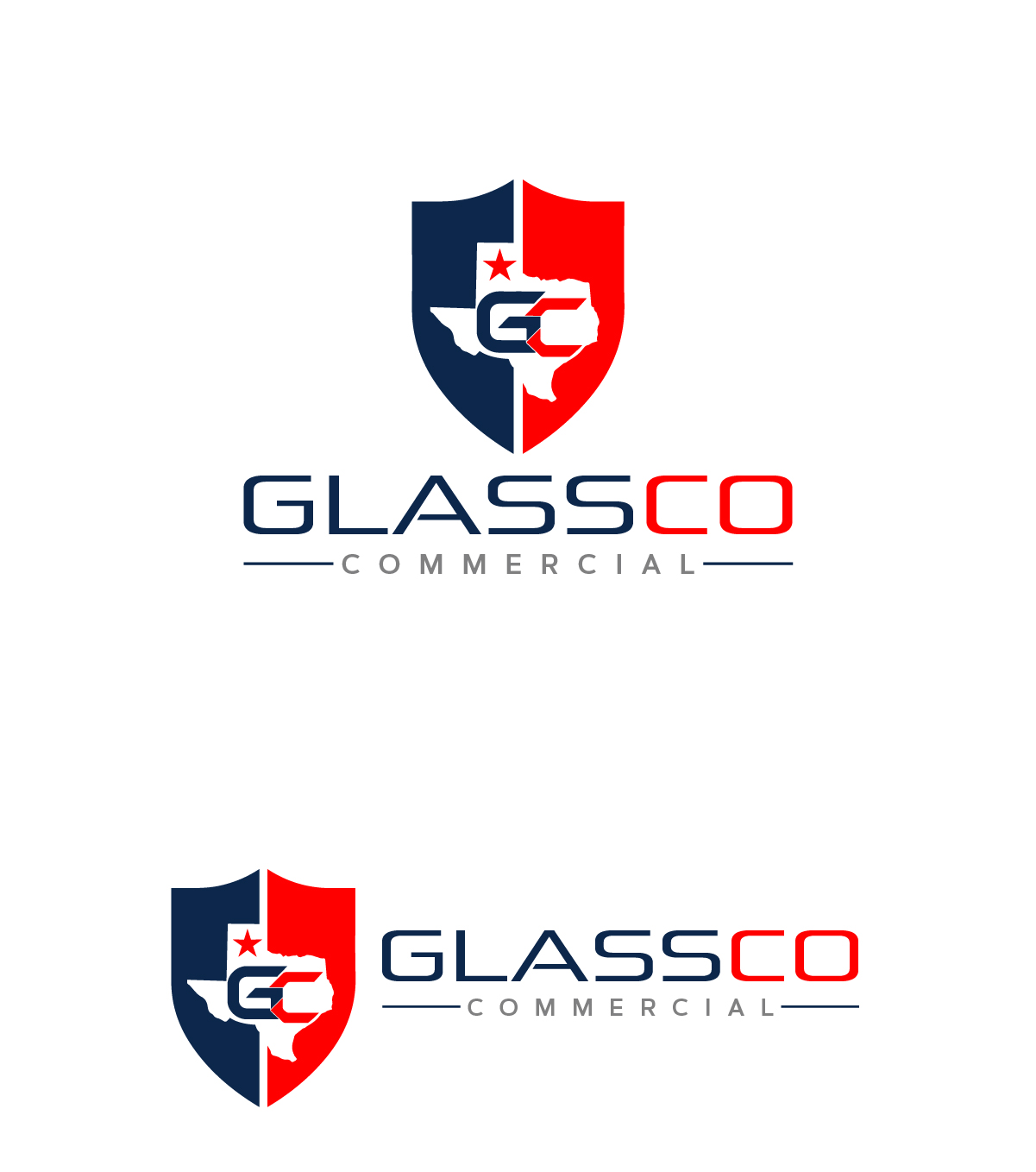 Logo Design by Owltive for GLASSCO COMMERICAL | Design #37193487
