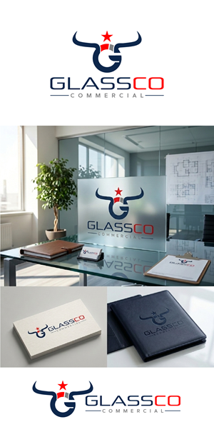 Logo Design by Owltive for GLASSCO COMMERICAL | Design: #37215036
