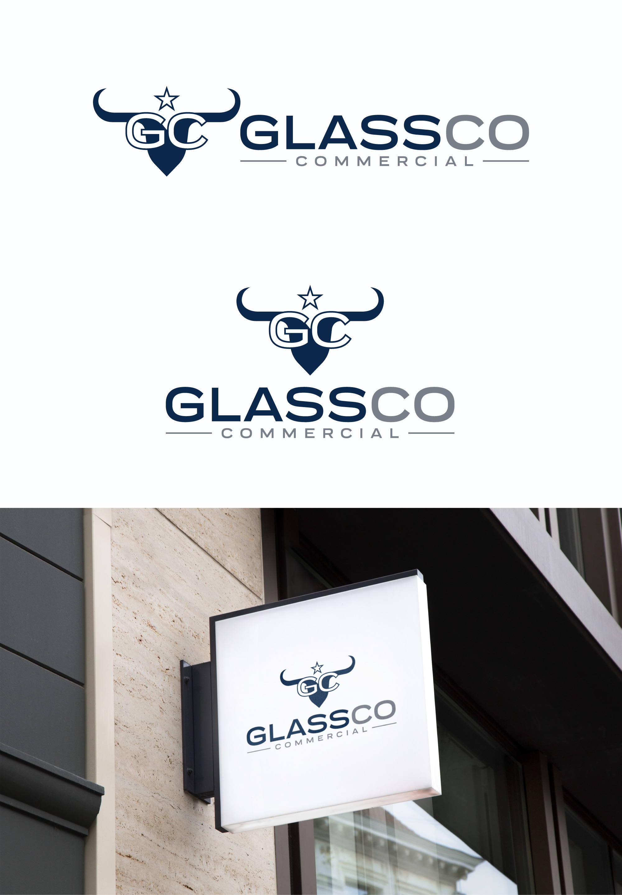Logo-Design von oxkenzie für GLASSCO COMMERICAL | Design #37217800