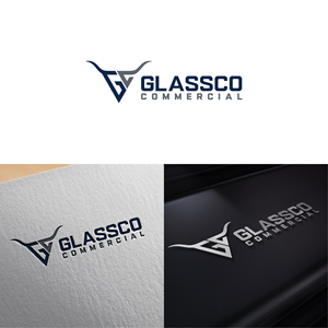 Logo Design by 4tech services for GLASSCO COMMERICAL | Design: #37204883