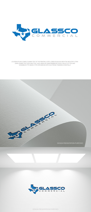 Logo Design by zebronicgraphic for GLASSCO COMMERICAL | Design: #37196590
