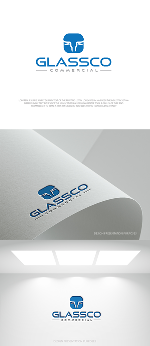 Logo Design by zebronicgraphic for GLASSCO COMMERICAL | Design: #37196591