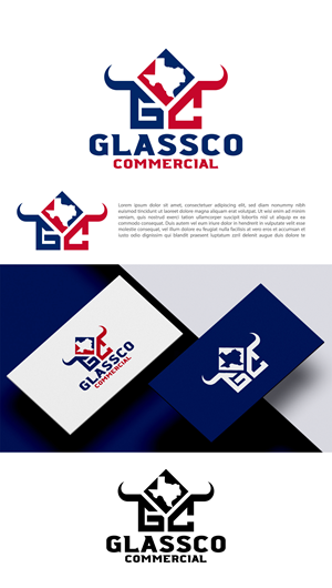 Logo Design by aexoagency for GLASSCO COMMERICAL | Design: #37194277