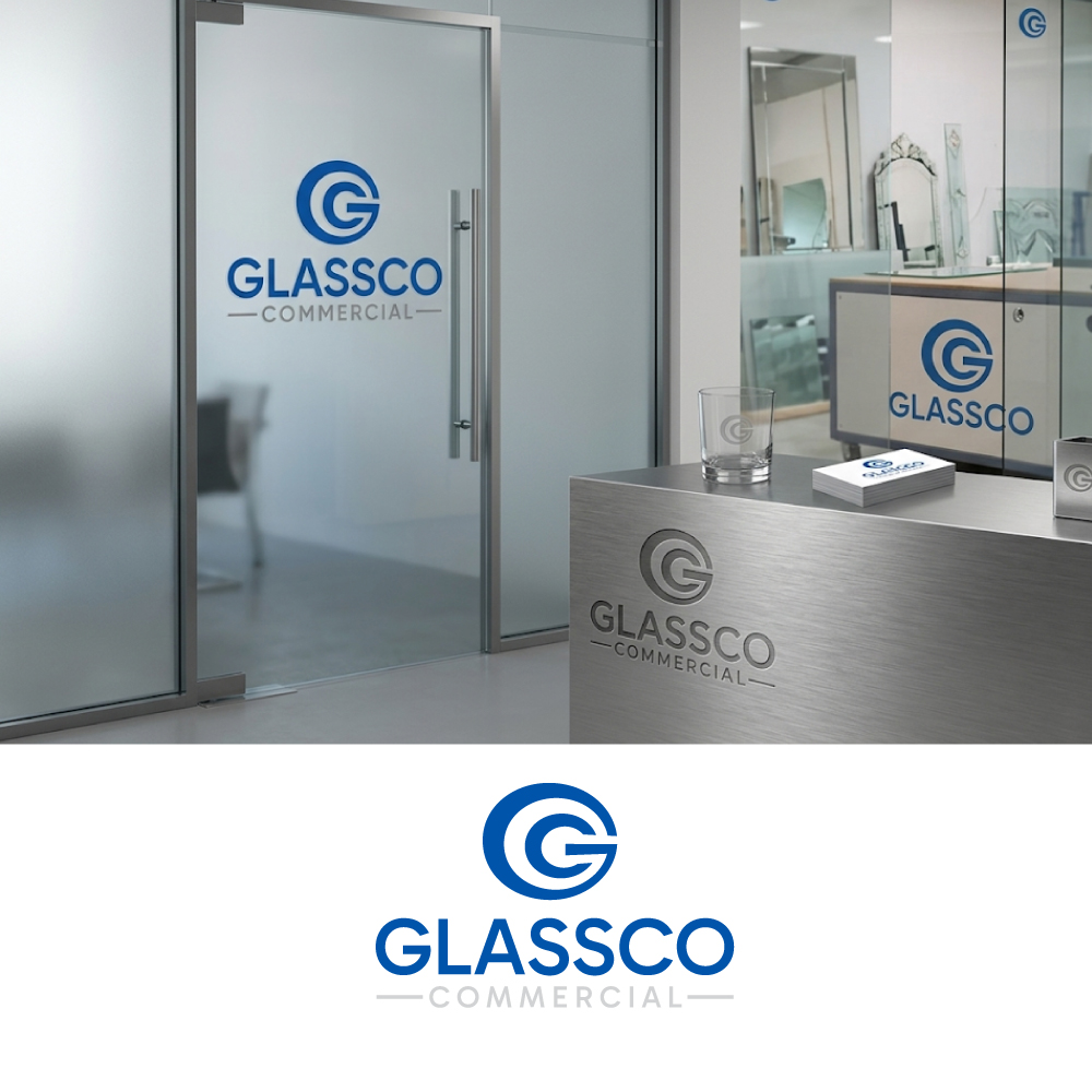 Logo Design by IndoProDesainer for GLASSCO COMMERICAL | Design #37193501