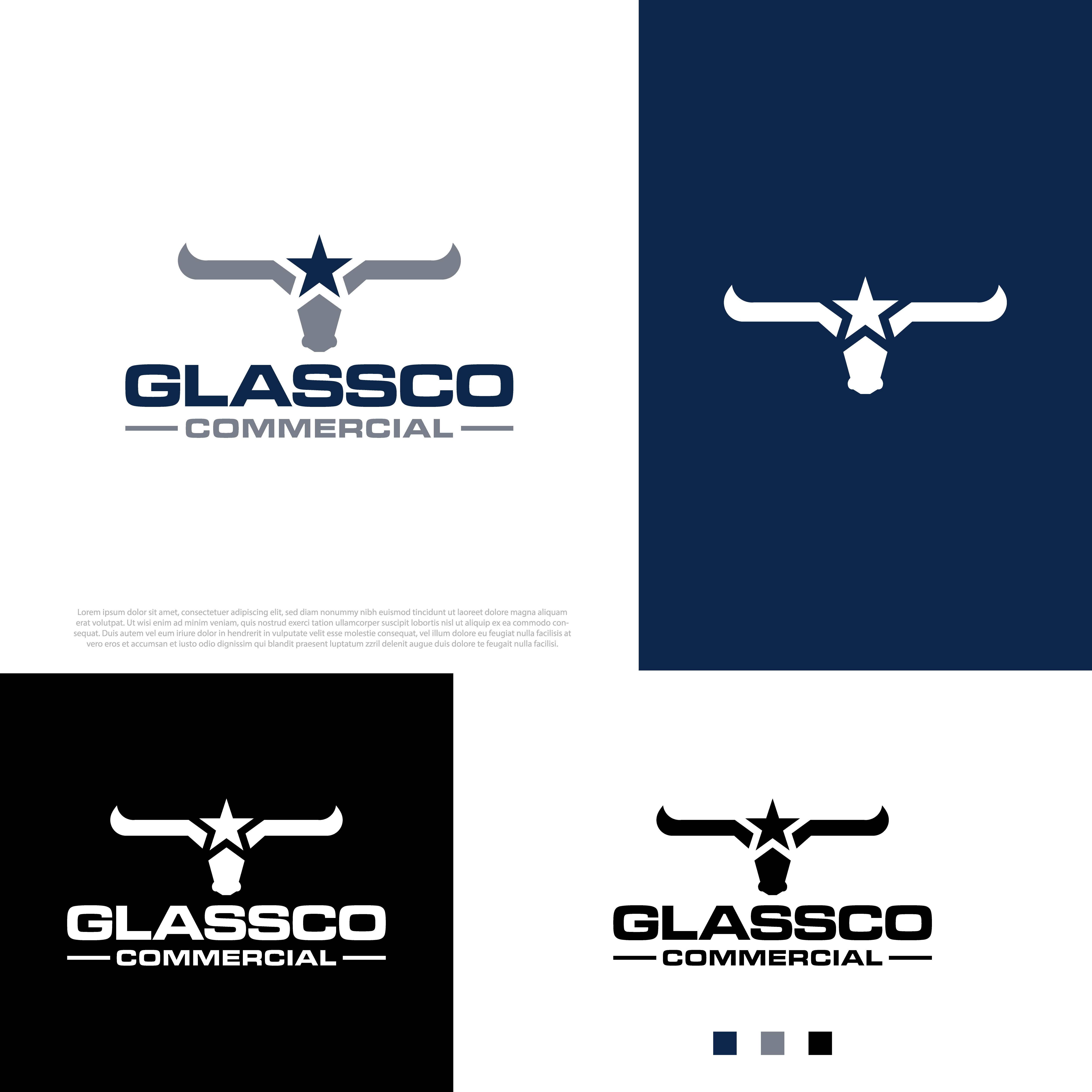 Logo Design by Arfa D for GLASSCO COMMERICAL | Design #37199735