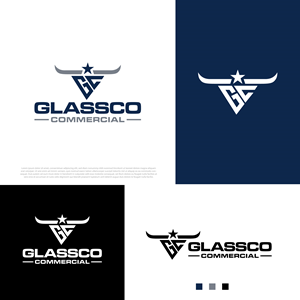 Logo Design by Arfa D for GLASSCO COMMERICAL | Design: #37199858