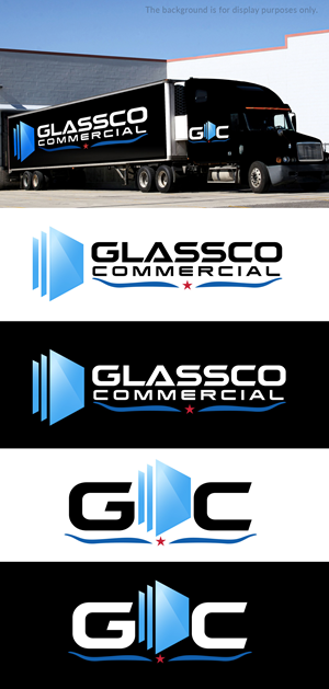 Logo Design by edwinnegz1 for GLASSCO COMMERICAL | Design: #37193738