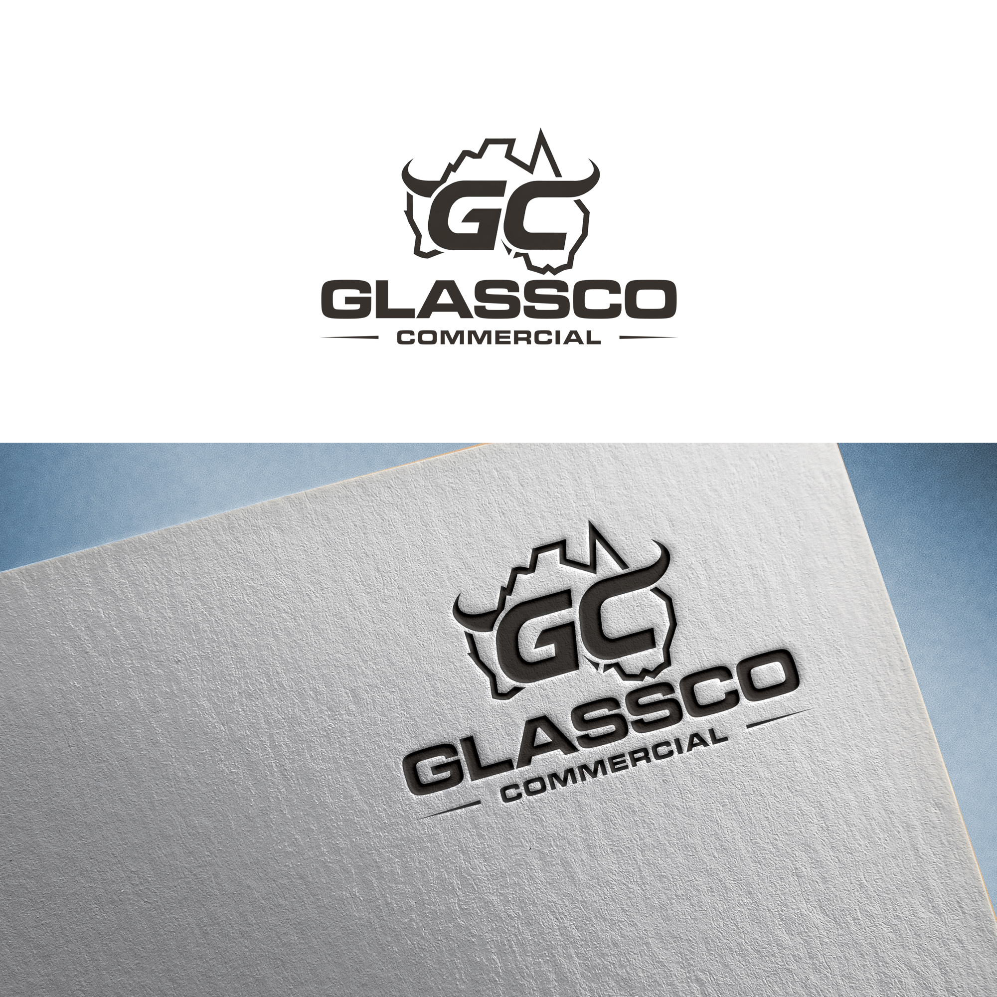 Logo-Design von Ultra Creations für GLASSCO COMMERICAL | Design #37199108