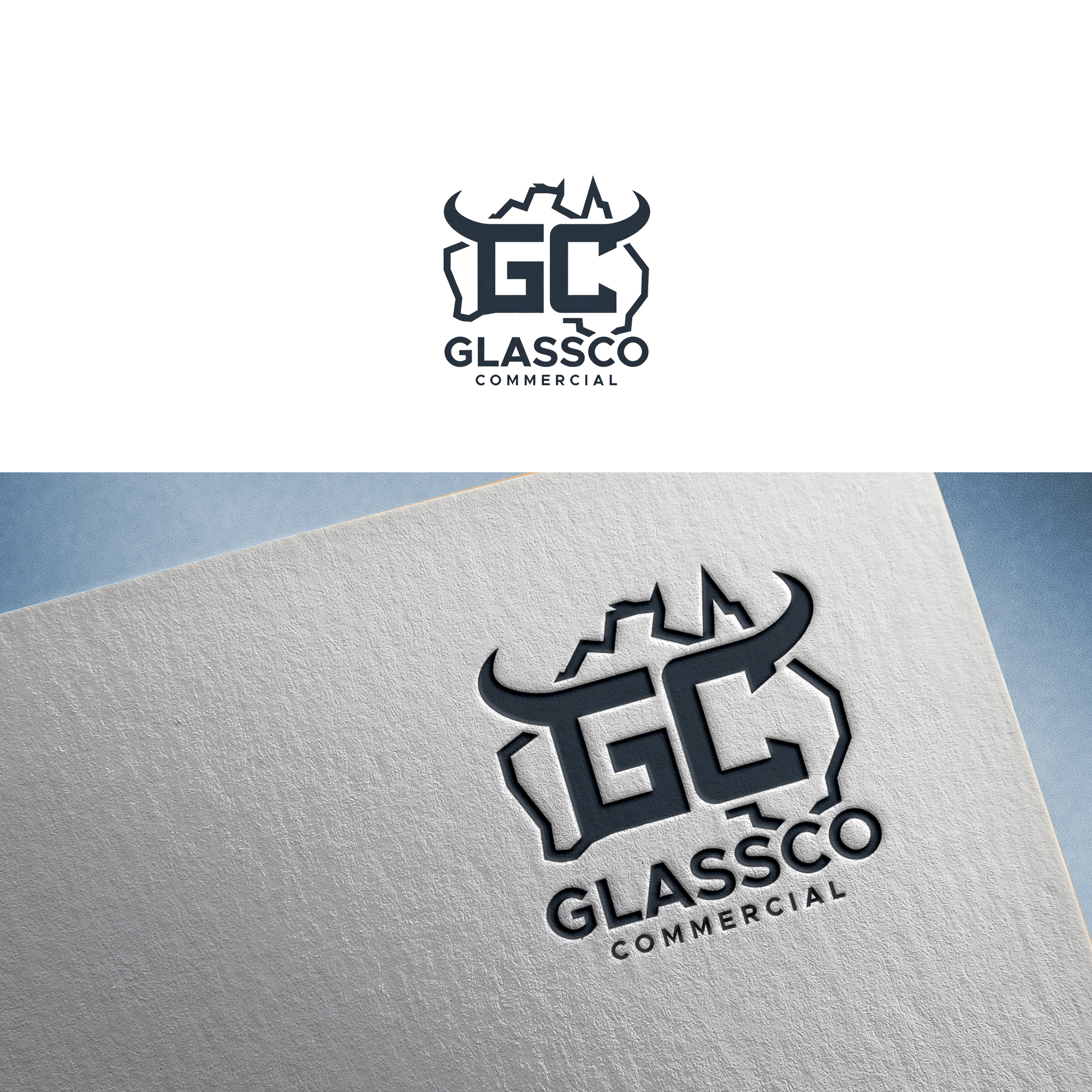 Logo-Design von Ultra Creations für GLASSCO COMMERICAL | Design #37199109
