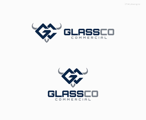 Logo Design by JWTL for GLASSCO COMMERICAL | Design: #37210954