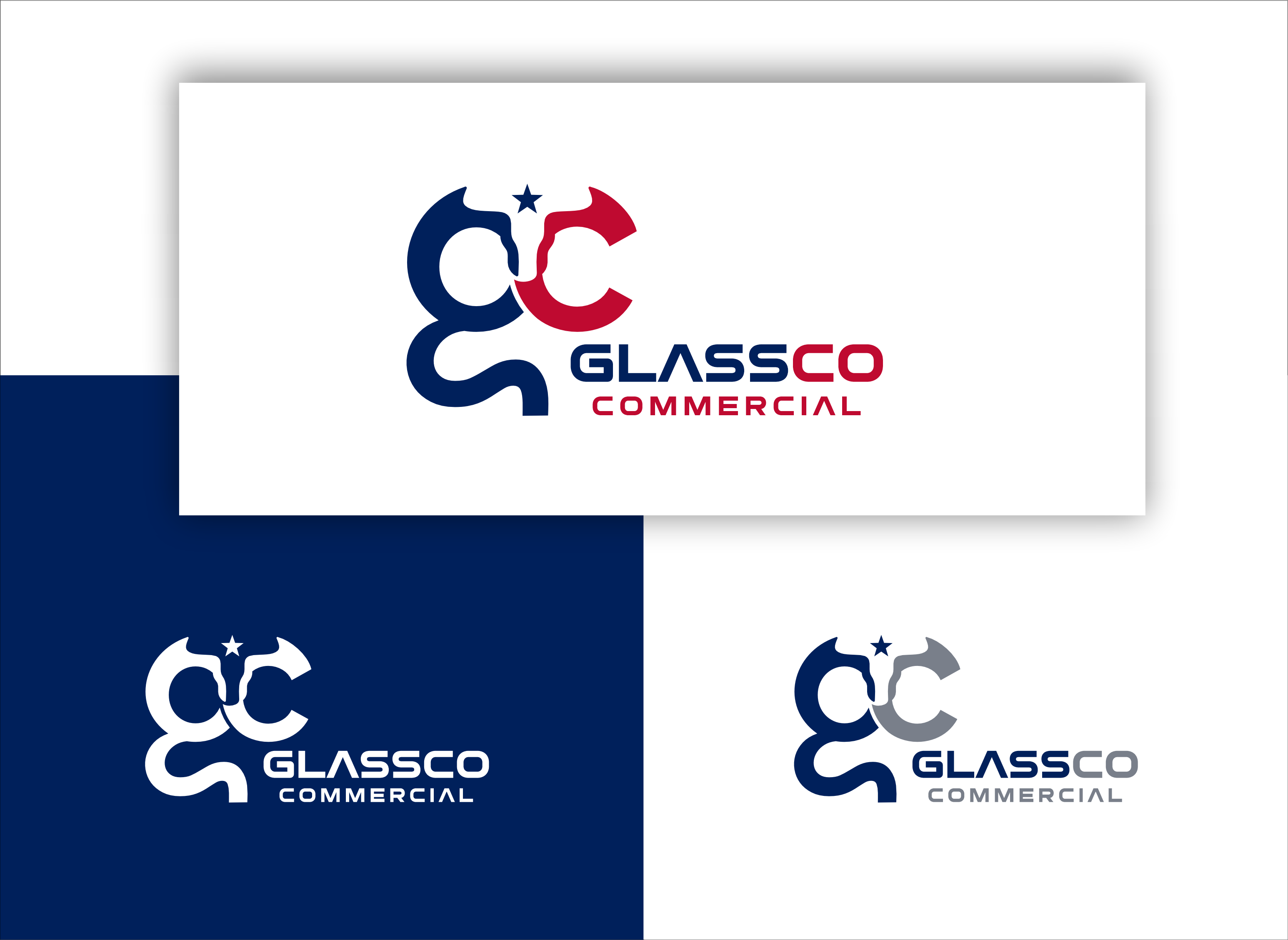 Logo-Design von Udaya G für GLASSCO COMMERICAL | Design #37212062