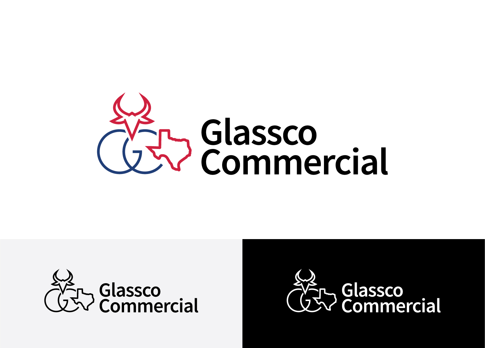 Logo Design by Ayub Ghouri for GLASSCO COMMERICAL | Design #37213298
