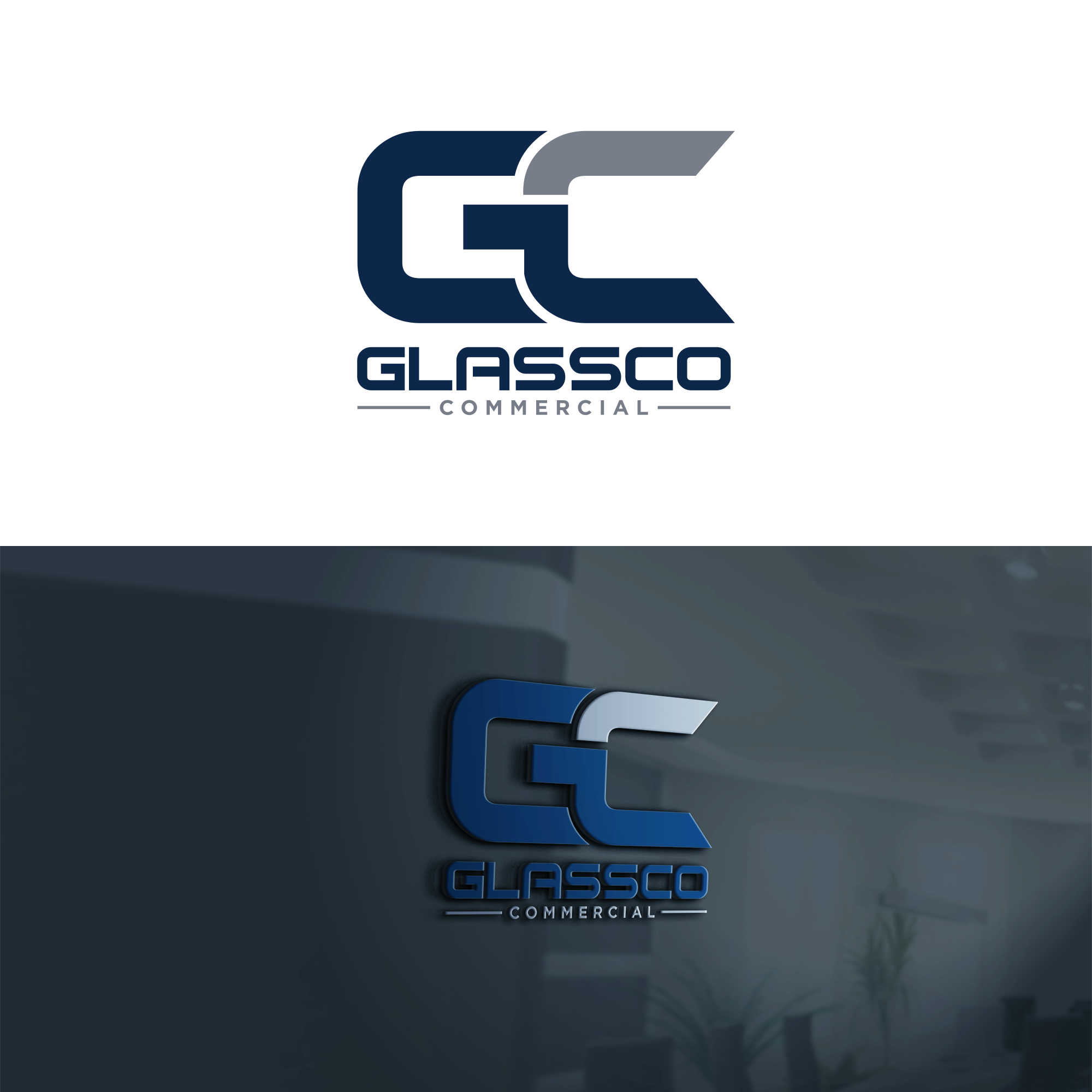 Logo Design by gatripula for GLASSCO COMMERICAL | Design #37194513
