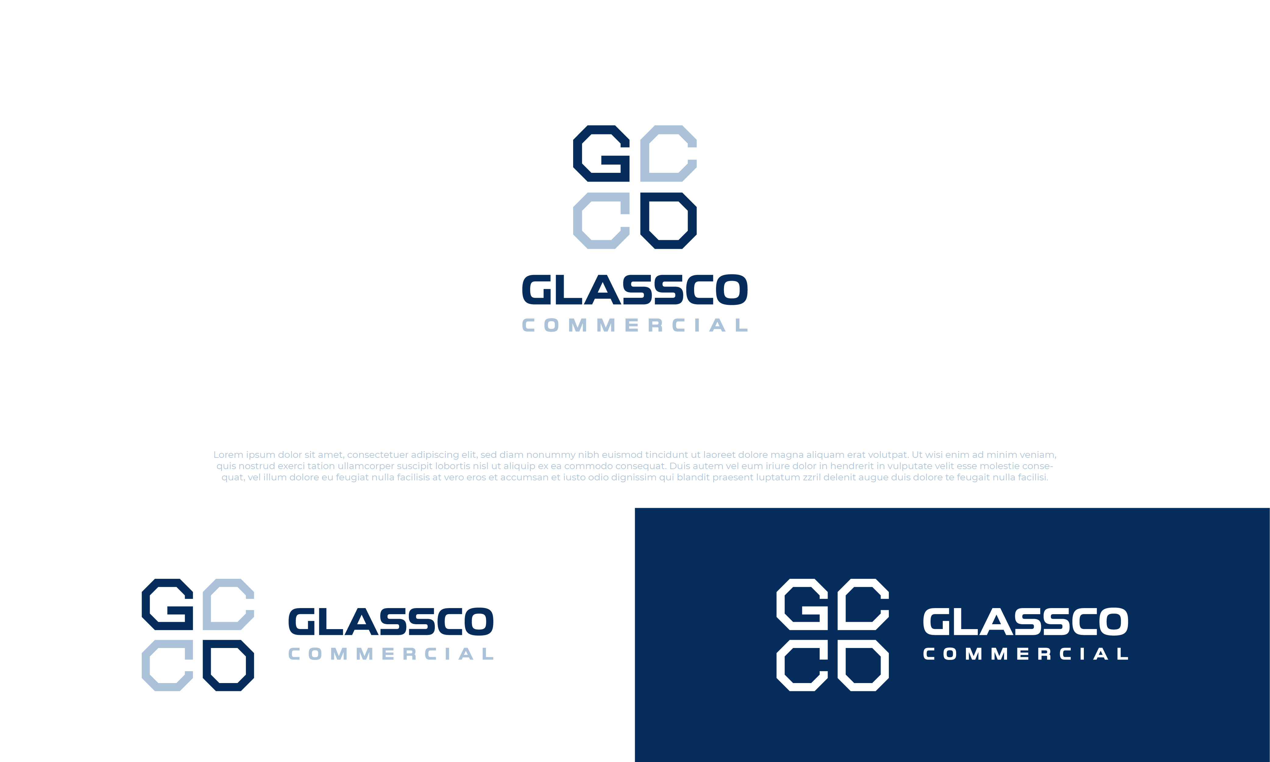 Logo-Design von Kornelius - Lahalah für GLASSCO COMMERICAL | Design #37202817