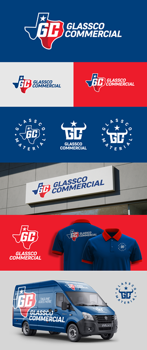Logo Design by Jeff_Riadi for GLASSCO COMMERICAL | Design: #37217460