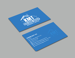 Diseño de Tarjeta de Presentación por Creative Moon Design para KMT Building Group Pty Ltd | Diseño: #37197216