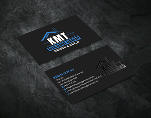 Diseño de Tarjeta de Presentación por Creative Moon Design para KMT Building Group Pty Ltd | Diseño: #37197219
