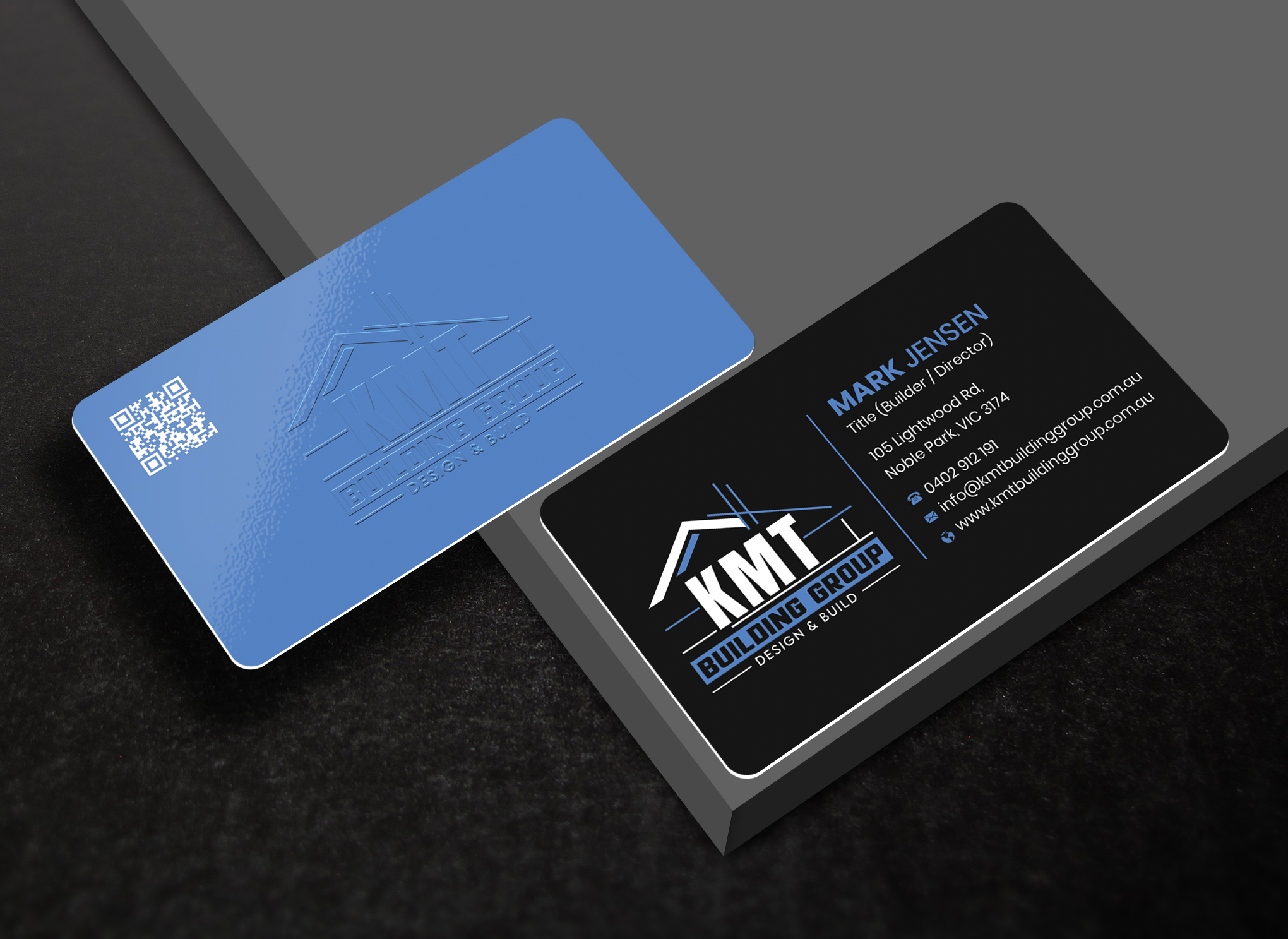 Diseño de Tarjeta de Presentación por Expert Bappy para KMT Building Group Pty Ltd | Diseño #37195883