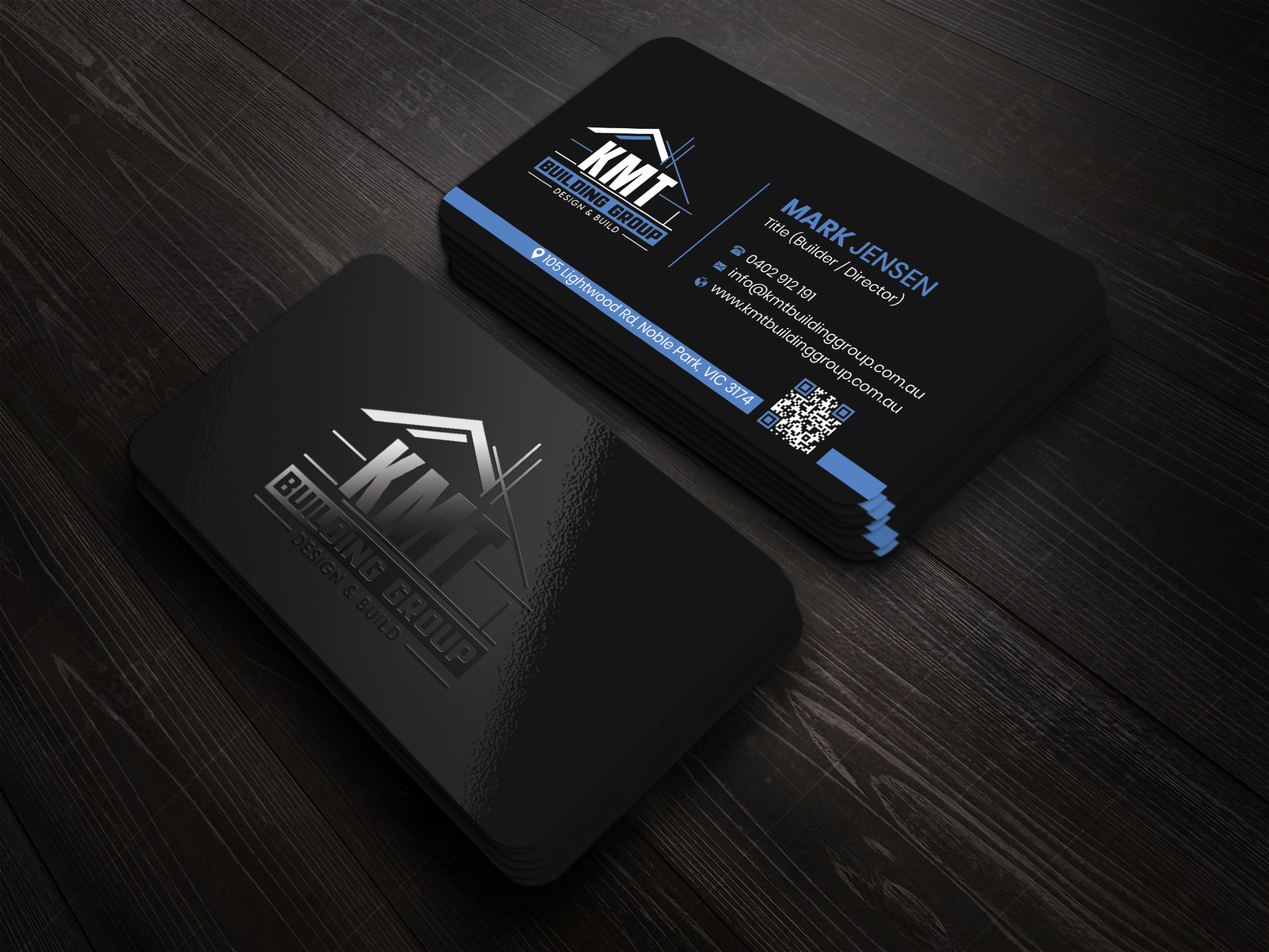 Business Card Design by Expert Bappy for KMT Building Group Pty Ltd | Design #37195926