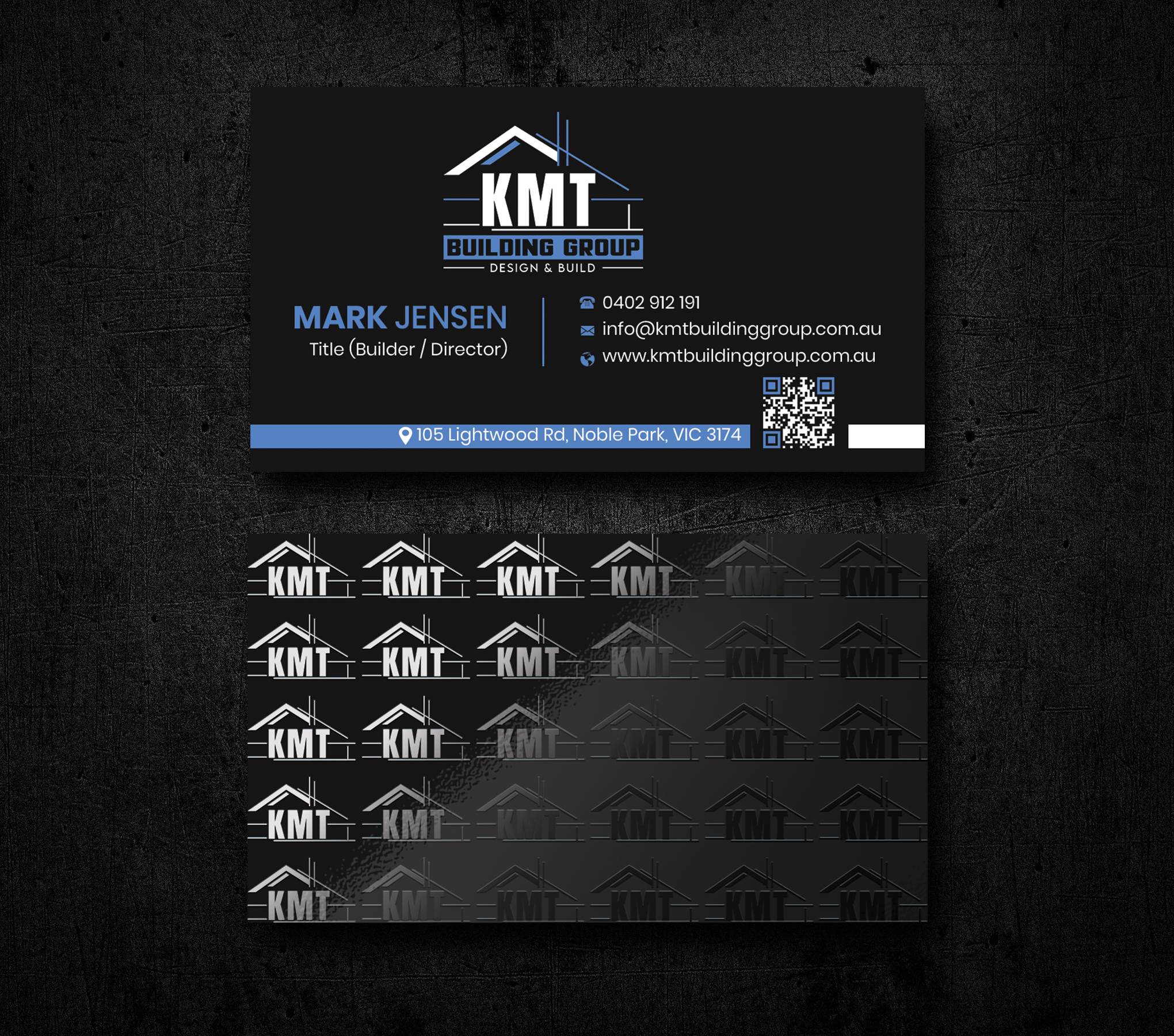 Business Card Design by Expert Bappy for KMT Building Group Pty Ltd | Design #37195963