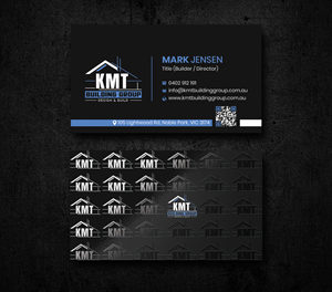 Diseño de Tarjeta de Presentación por Expert Bappy para KMT Building Group Pty Ltd | Diseño: #37195966
