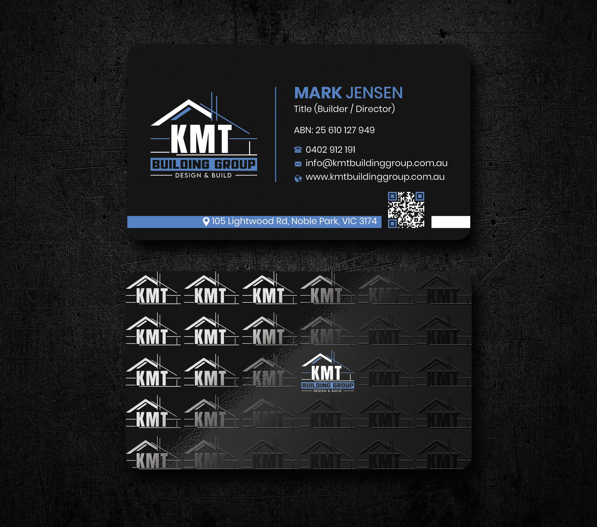 Business Card Design by Expert Bappy for KMT Building Group Pty Ltd | Design #37195982