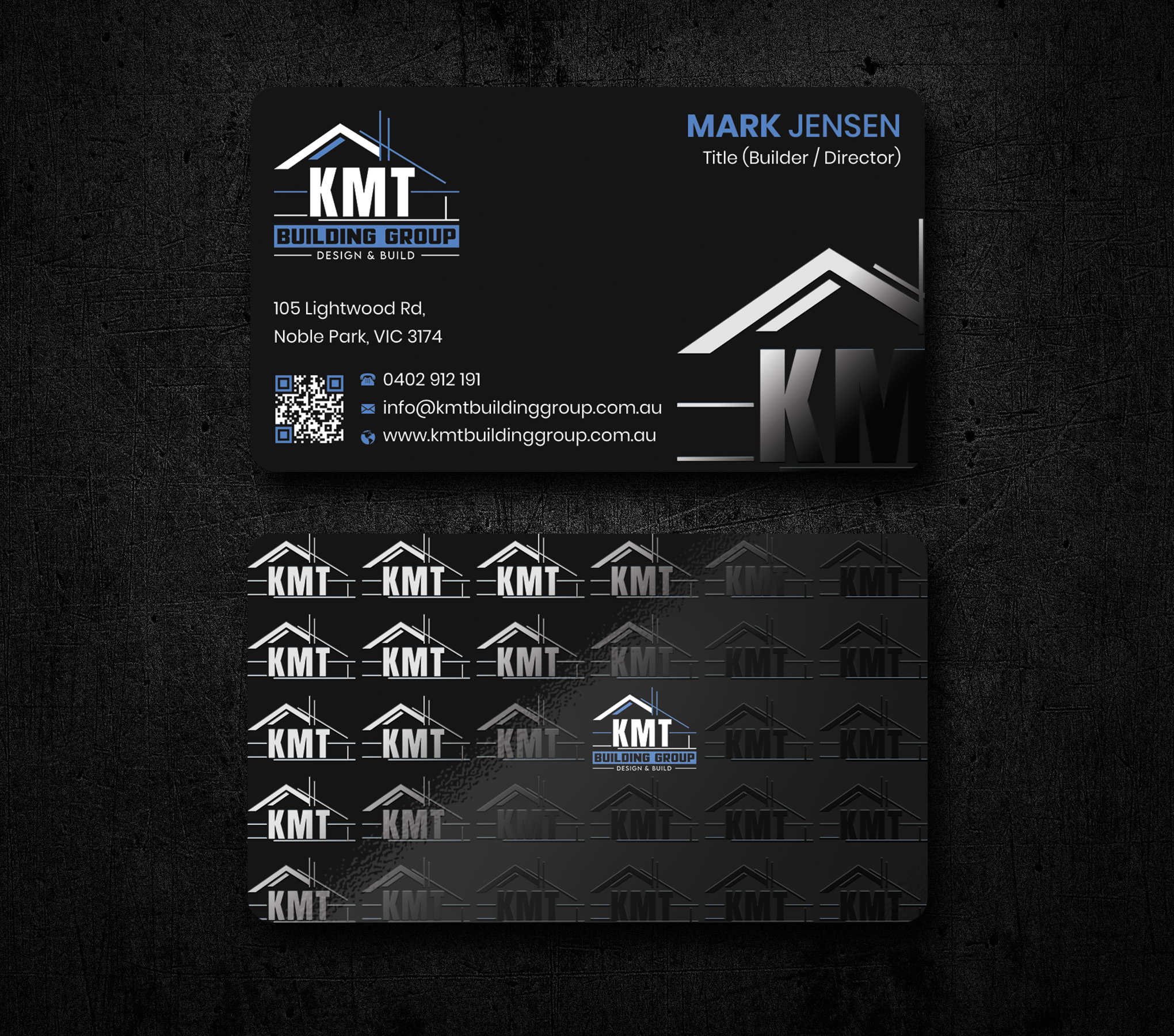Diseño de Tarjeta de Presentación por Expert Bappy para KMT Building Group Pty Ltd | Diseño #37196002