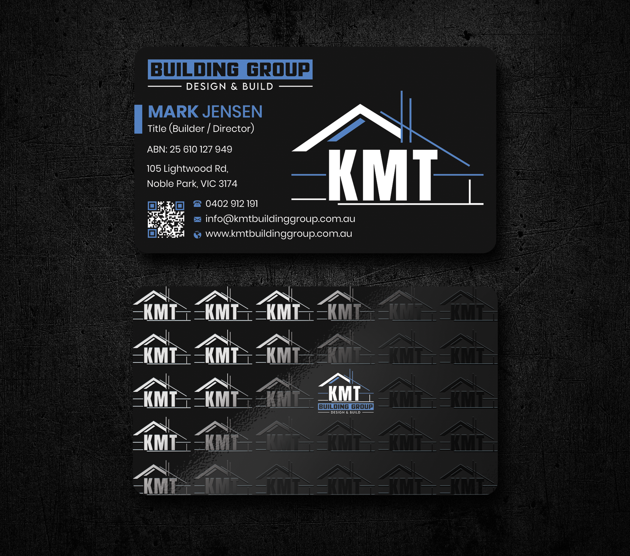 Business Card Design by Expert Bappy for KMT Building Group Pty Ltd | Design #37196031