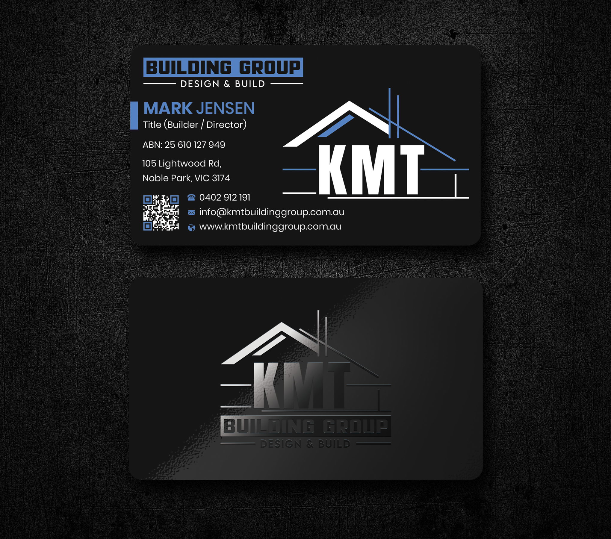 Diseño de Tarjeta de Presentación por Expert Bappy para KMT Building Group Pty Ltd | Diseño #37196067