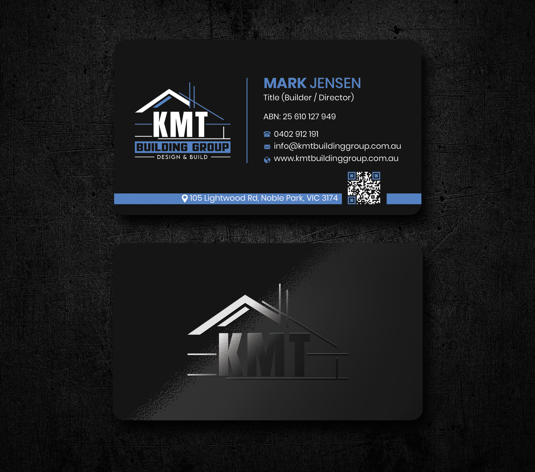 Business Card Design by Expert Bappy for KMT Building Group Pty Ltd | Design #37196090