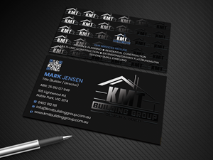 Diseño de Tarjeta de Presentación por Expert Bappy para KMT Building Group Pty Ltd | Diseño: #37196750