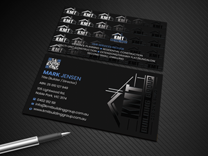 Diseño de Tarjeta de Presentación por Expert Bappy para KMT Building Group Pty Ltd | Diseño: #37196820