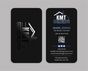 Diseño de Tarjeta de Presentación por Expert Bappy para KMT Building Group Pty Ltd | Diseño: #37197714
