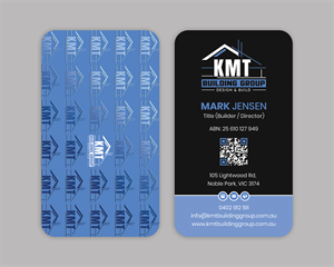 Diseño de Tarjeta de Presentación por Expert Bappy para KMT Building Group Pty Ltd | Diseño: #37197740