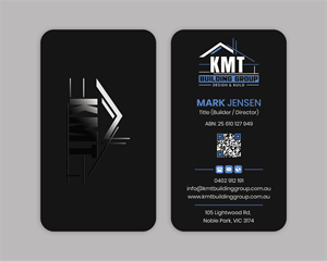 Diseño de Tarjeta de Presentación por Expert Bappy para KMT Building Group Pty Ltd | Diseño: #37197750