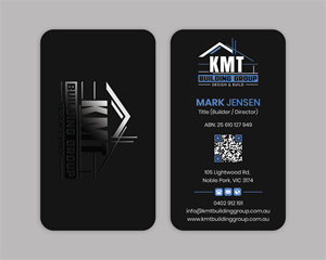 Diseño de Tarjeta de Presentación por Expert Bappy para KMT Building Group Pty Ltd | Diseño: #37197779