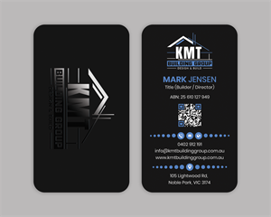 Diseño de Tarjeta de Presentación por Expert Bappy para KMT Building Group Pty Ltd | Diseño: #37197780