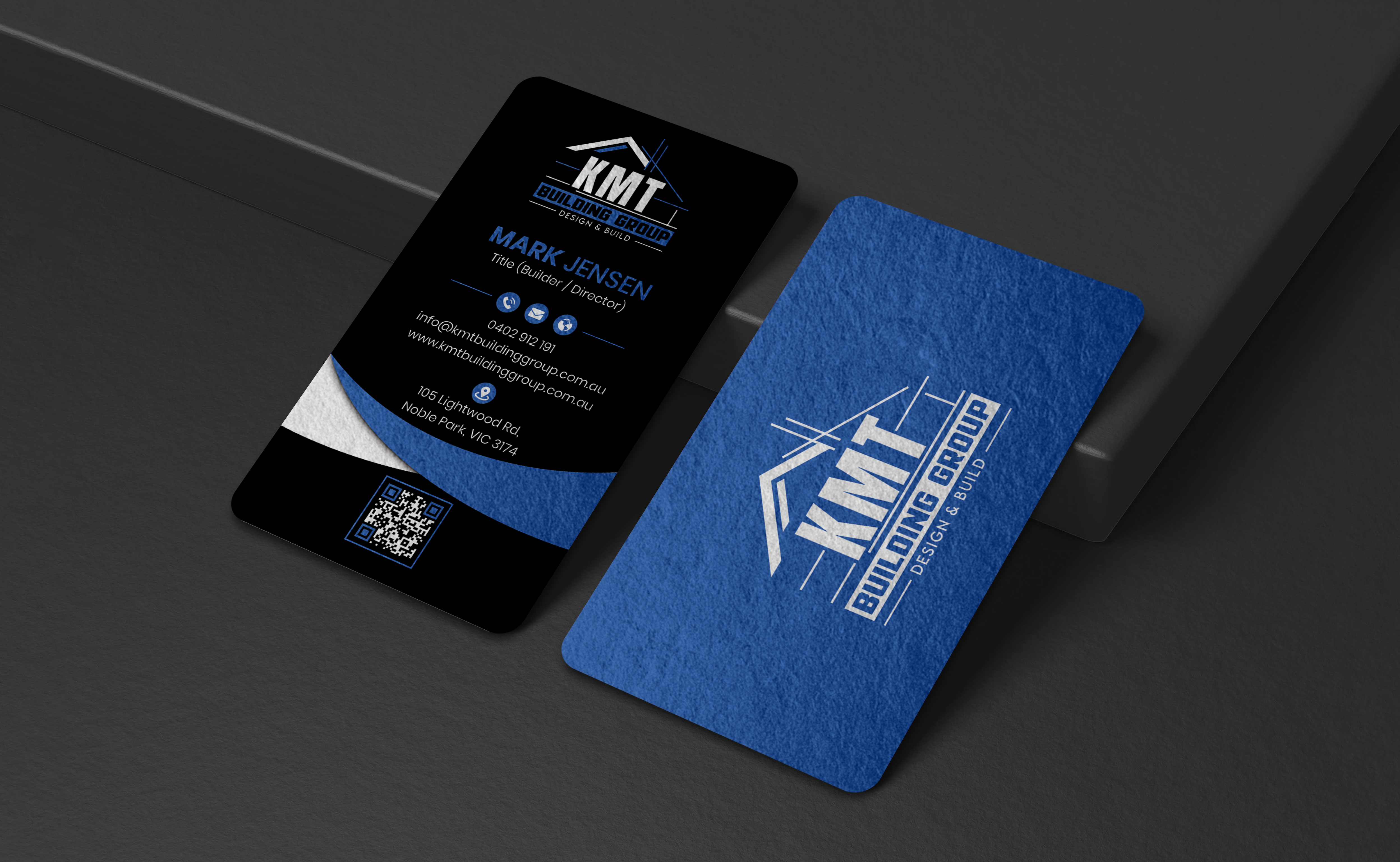 Business Card Design by Expert Bappy for KMT Building Group Pty Ltd | Design #37197790