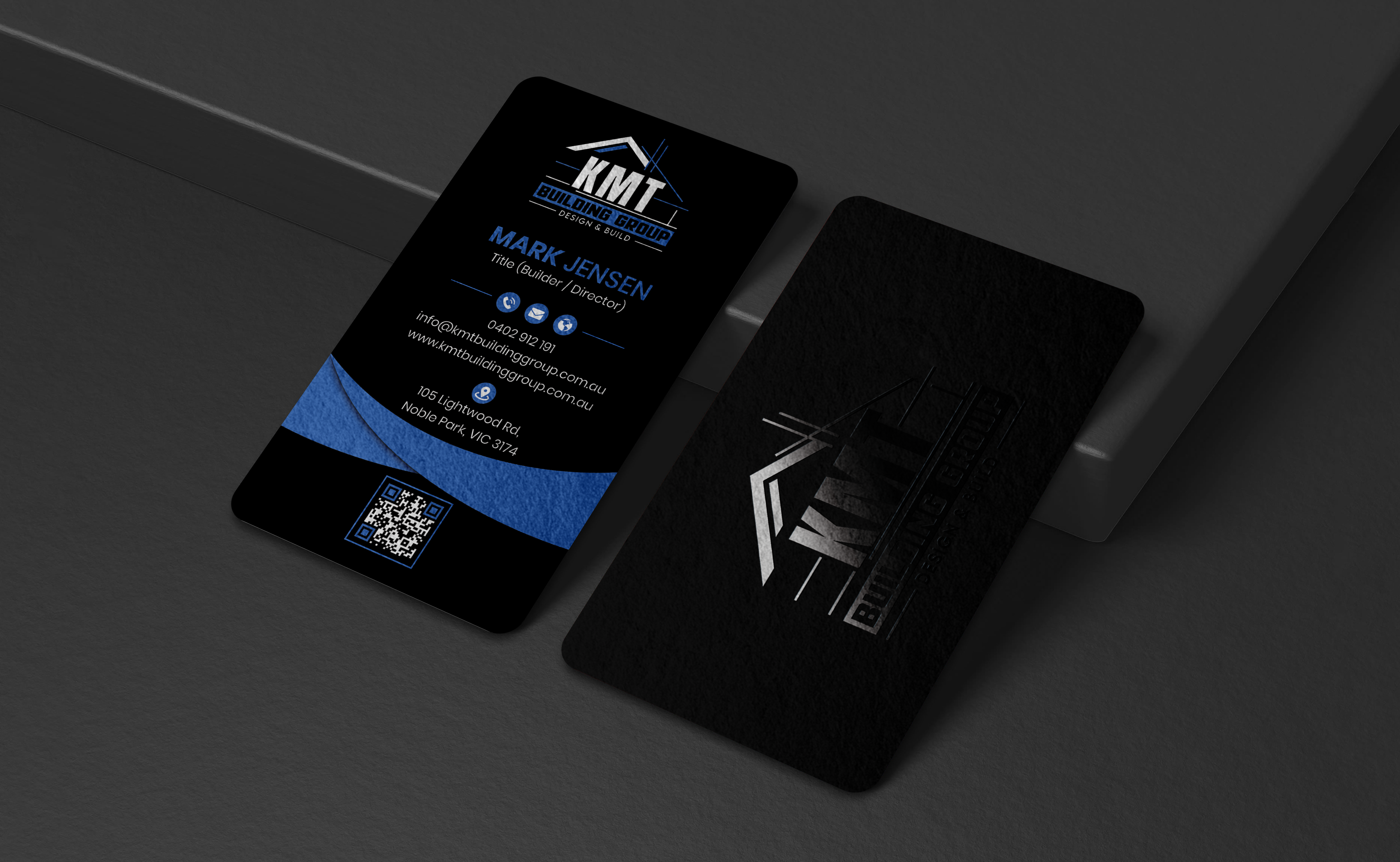 Business Card Design by Expert Bappy for KMT Building Group Pty Ltd | Design #37197795