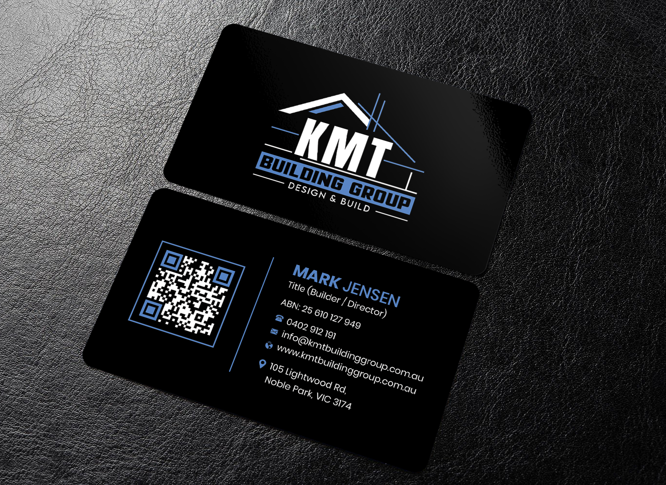 Diseño de Tarjeta de Presentación por Expert Bappy para KMT Building Group Pty Ltd | Diseño #37197826