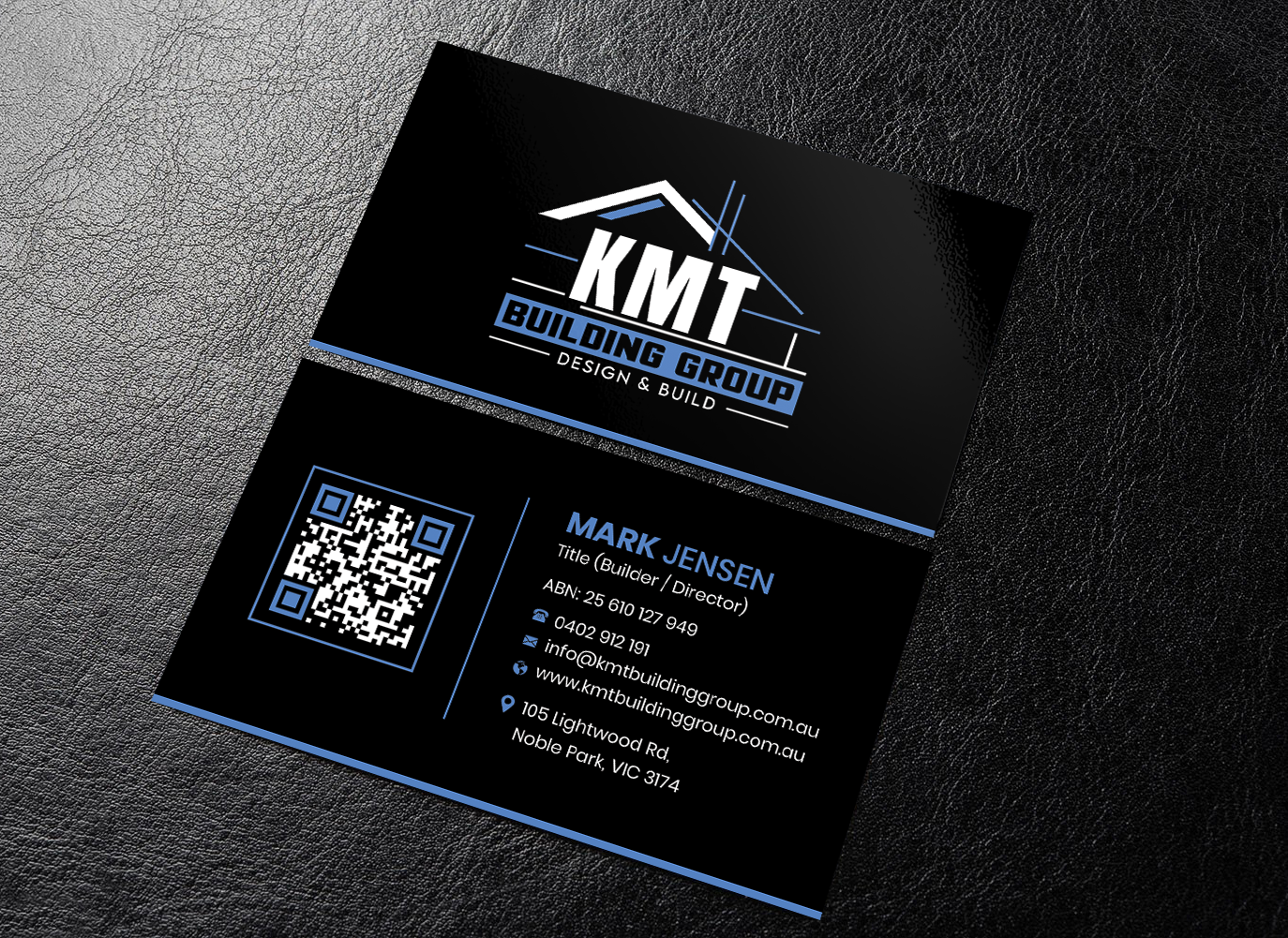 Diseño de Tarjeta de Presentación por Expert Bappy para KMT Building Group Pty Ltd | Diseño #37197828
