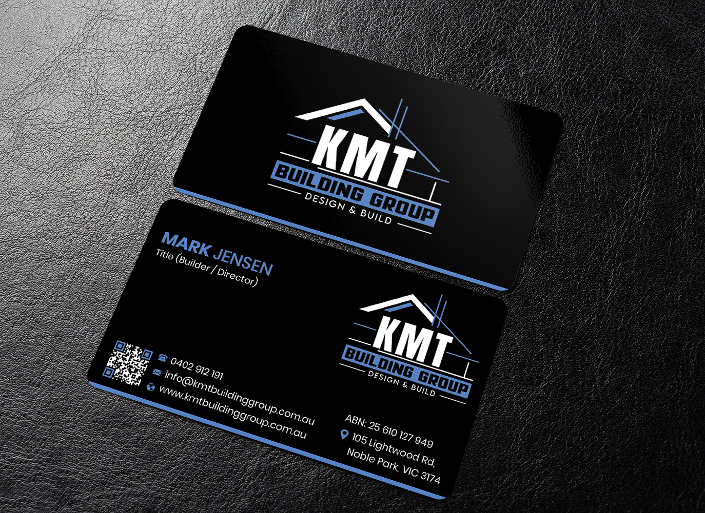 Diseño de Tarjeta de Presentación por Expert Bappy para KMT Building Group Pty Ltd | Diseño #37197852