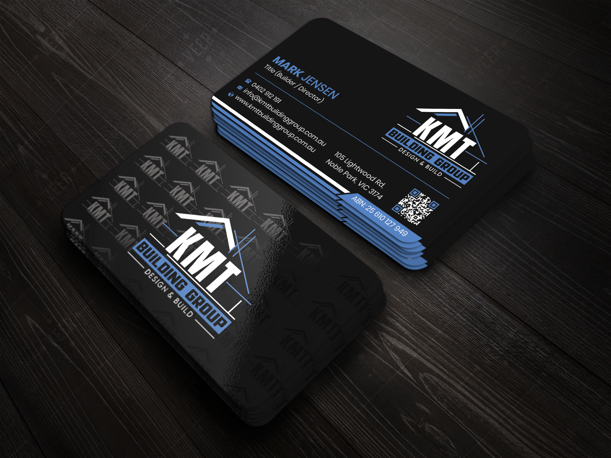 Diseño de Tarjeta de Presentación por Expert Bappy para KMT Building Group Pty Ltd | Diseño #37198232