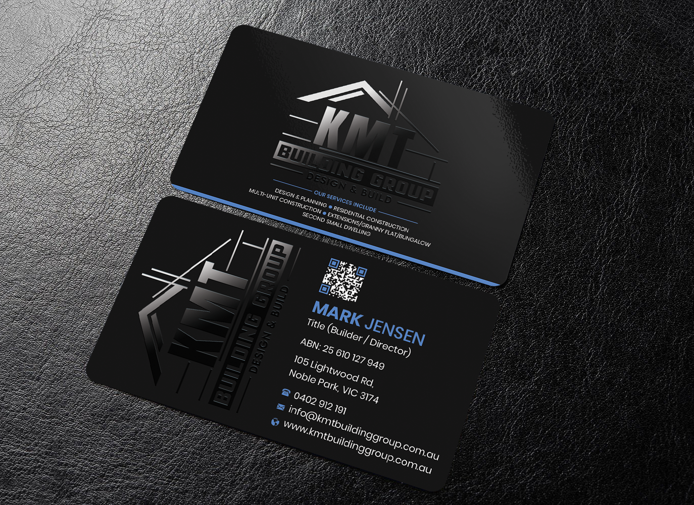 Diseño de Tarjeta de Presentación por Expert Bappy para KMT Building Group Pty Ltd | Diseño #37198264