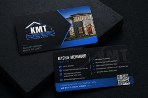 Diseño de Tarjeta de Presentación por ARtKISTA para KMT Building Group Pty Ltd | Diseño: #37195811