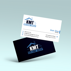 Diseño de Tarjeta de Presentación por vintana para KMT Building Group Pty Ltd | Diseño: #37198453