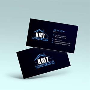 Diseño de Tarjeta de Presentación por vintana para KMT Building Group Pty Ltd | Diseño: #37198456