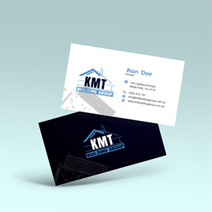 Diseño de Tarjeta de Presentación por vintana para KMT Building Group Pty Ltd | Diseño: #37198463