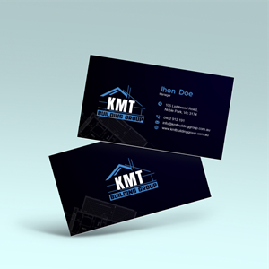 Diseño de Tarjeta de Presentación por vintana para KMT Building Group Pty Ltd | Diseño: #37198464