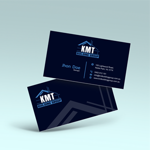 Diseño de Tarjeta de Presentación por vintana para KMT Building Group Pty Ltd | Diseño: #37198478